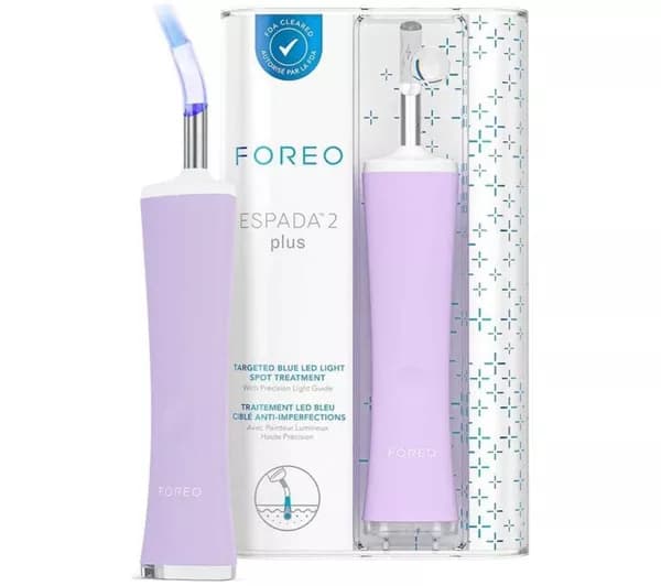 FOREO Espada 2 Plus Advanced Blue LED Acne Treatment Device - Lavender