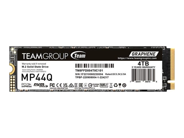 TEAM GROUP - Team Group MP44Q - SSD - 4 TB - PCIe 4.0 x4 (NVMe)