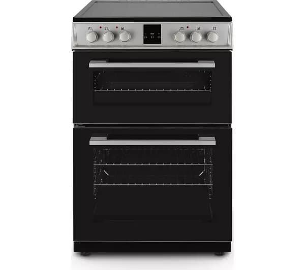 MONTPELLIER MDOC60FS 60 cm Electric Ceramic Cooker - Black & Silver