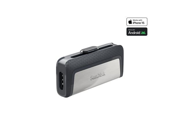 SANDISK - Ultra Dual - USB flash drive - 64 GB - USB 3.1 / USB-C - for Intel Next Unit of Computing 12 Pro Kit - NUC12WSKi3