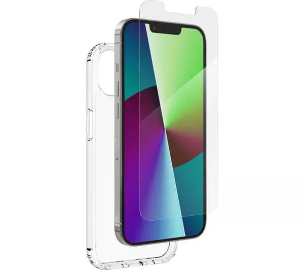 DEFENCE iPhone 13 Case & Screen Protector - Clear