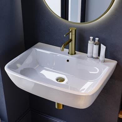 ONLY OPENED - Wall Hung Basin 600mm - Atlanta