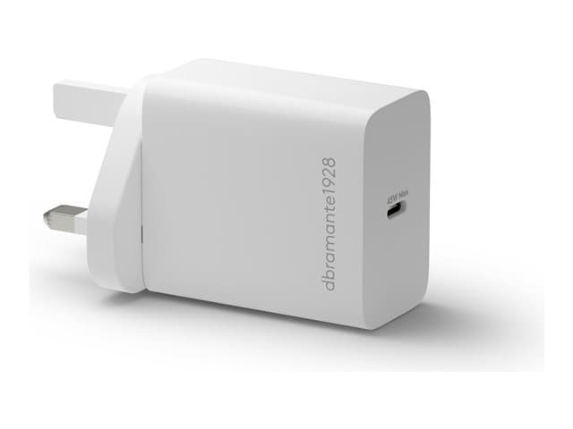 dbramante1928 - re-charge - Power adapter - 45 Watt - 3 A - PD (USB-C) - white - United Kingdom