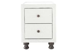 Shelbourne Bedside Locker | 2 Drawer | Oat