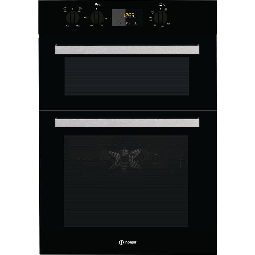 Indesit Aria Double Oven IDD 6340 BL