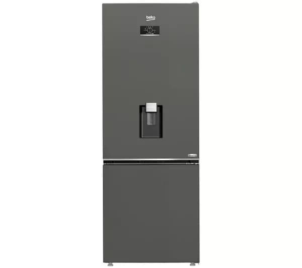 BEKO HarvestFresh CNG4793DVG 70/30 Fridge Freezer - Graphite