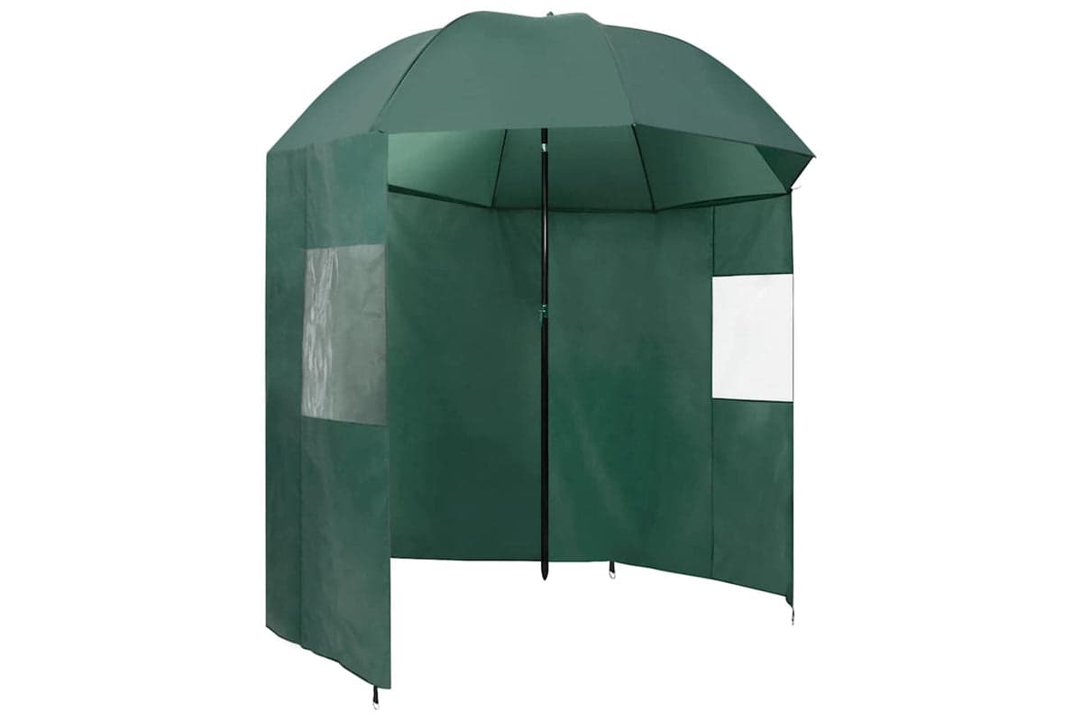 Vidaxl 318835 Fishing Umbrella Green 220x193 Cm