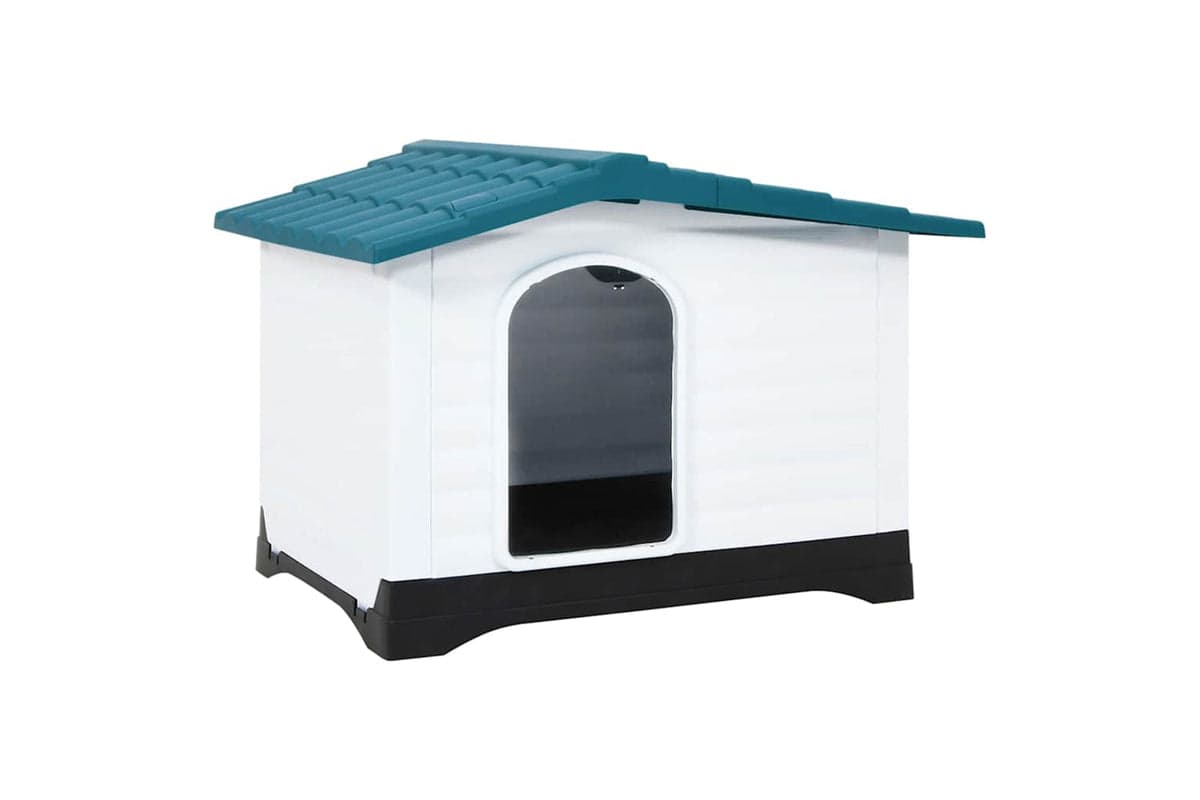 vidaXL 152229 Dog House Blue 90.5x68x66cm Polypropylene