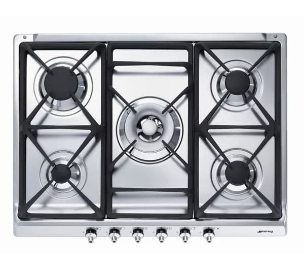SMEG SE70SGH-5 70 cm Gas Hob - Stainless Steel