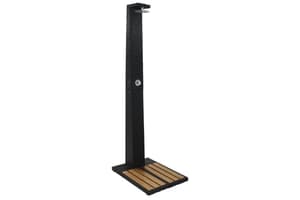 Vidaxl Garden Shower Poly Rattan Wpc