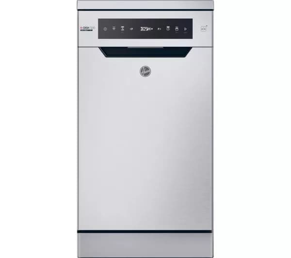 HOOVER H-Dish 500 HF0C3SB0FX-80 Slimline WiFi-enabled Dishwasher - Silver