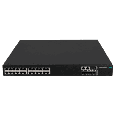 Boxed Opened HPE FlexNetwork 24-Port PoE Rack-mountable Managed Switch