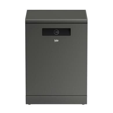 Refurbished Beko HygieneShield BDEN38640FG 16 Place Freestanding Dishwasher Graphite