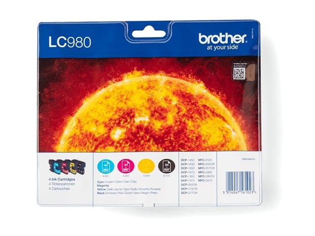 BROTHER - LC980 QUAD PACK