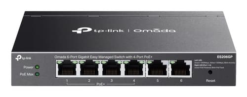 TP-LINK - ES206GP 6-PORT SWITCH