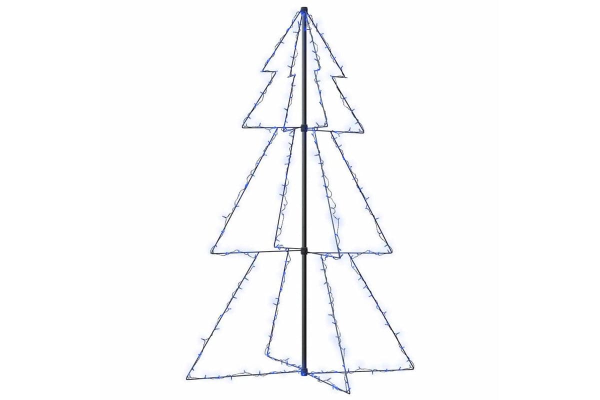 Vidaxl Christmas Cone Tree 200 Leds Indoor And Outdoor 98x150 Cm