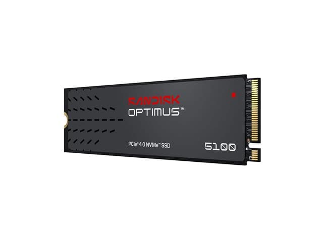 SANDISK - Optimus 5100 - SSD - 500 GB - internal - M.2 2280 - PCIe 4.0 x4 (NVMe)