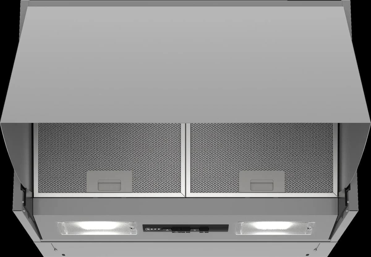 NEFF N30 60cm Integrated Cooker Hood - Silver | D64MAC1X0B