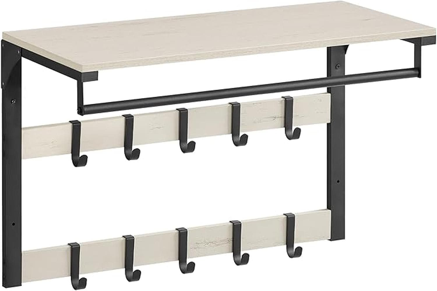Vasagle Coat Rack | Particleboard And Steel | 65cm