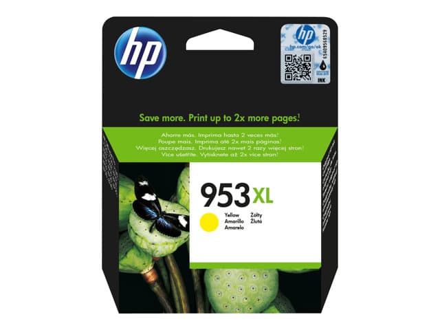 HP - 953XL - High Yield - yellow - original - ink cartridge