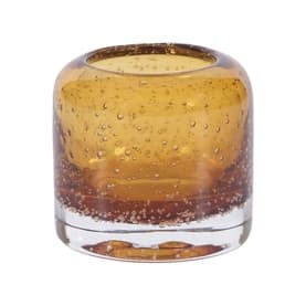 Burnt Orange Medium Candle Holder