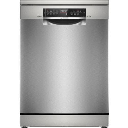 BOSCH            SERIES 6 14 PLACE SETTINGS A ENERGY RATED FREESTANDING DISHWASHER BRUSHED STEEL FINISH
