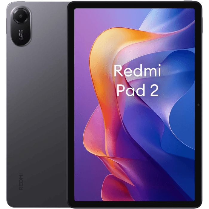 Xiaomi Redmi Pad 2 VHU5973EU, 11", Tablet w/ Black Cover, Graphite