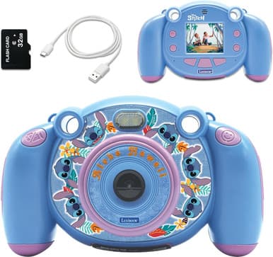 LexiBook Stitch HD Childrens Camera with SD Card | DJ080D