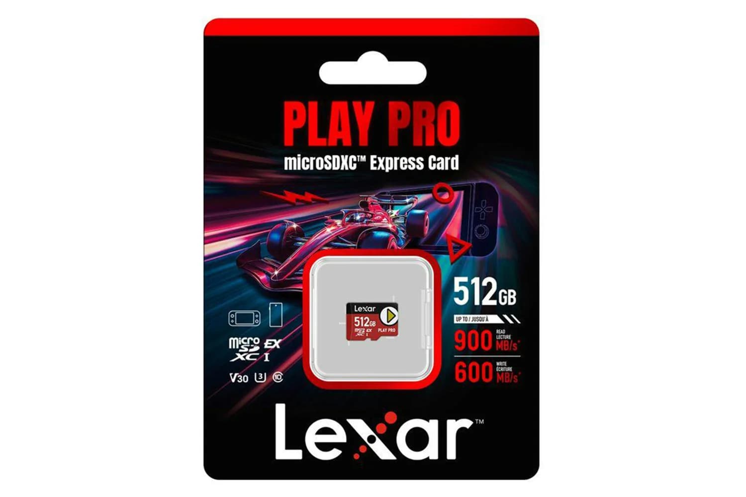 Lexar Play Pro Microsd Express 71 Memory Card | 512GB