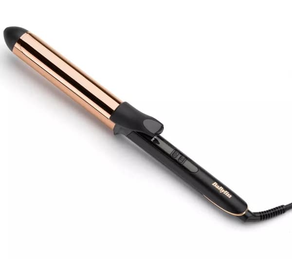 BABYLISS Titanium Brilliance 2357U Curling Tongs - Black & Gold
