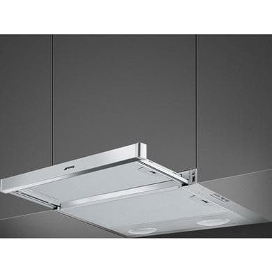 Smeg Cucina 60cm Telescopic Canopy Cooker Hood - Stainless Steel