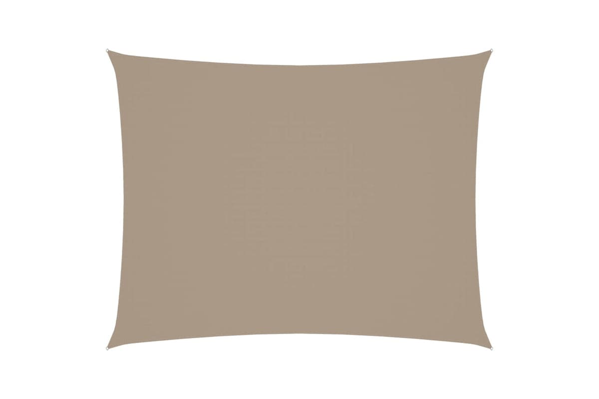 Vidaxl 135421 Sunshade Sail Oxford Fabric Rectangular 2x3.5 M Taupe