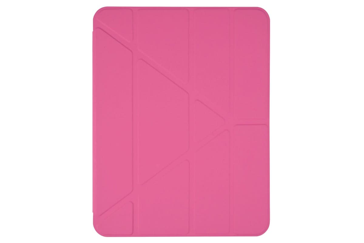 Pomologic iPad Air 11 BookFold Clear + Pencil Holder (A16) | Pink