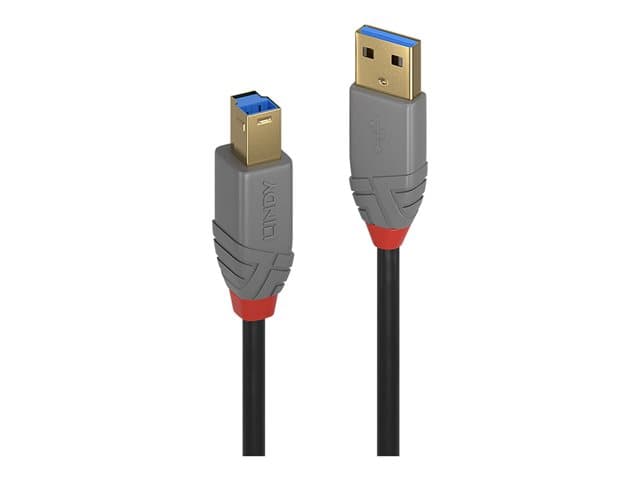 Lindy - Anthra Line - USB cable - USB Type A to USB Type B - 1 m