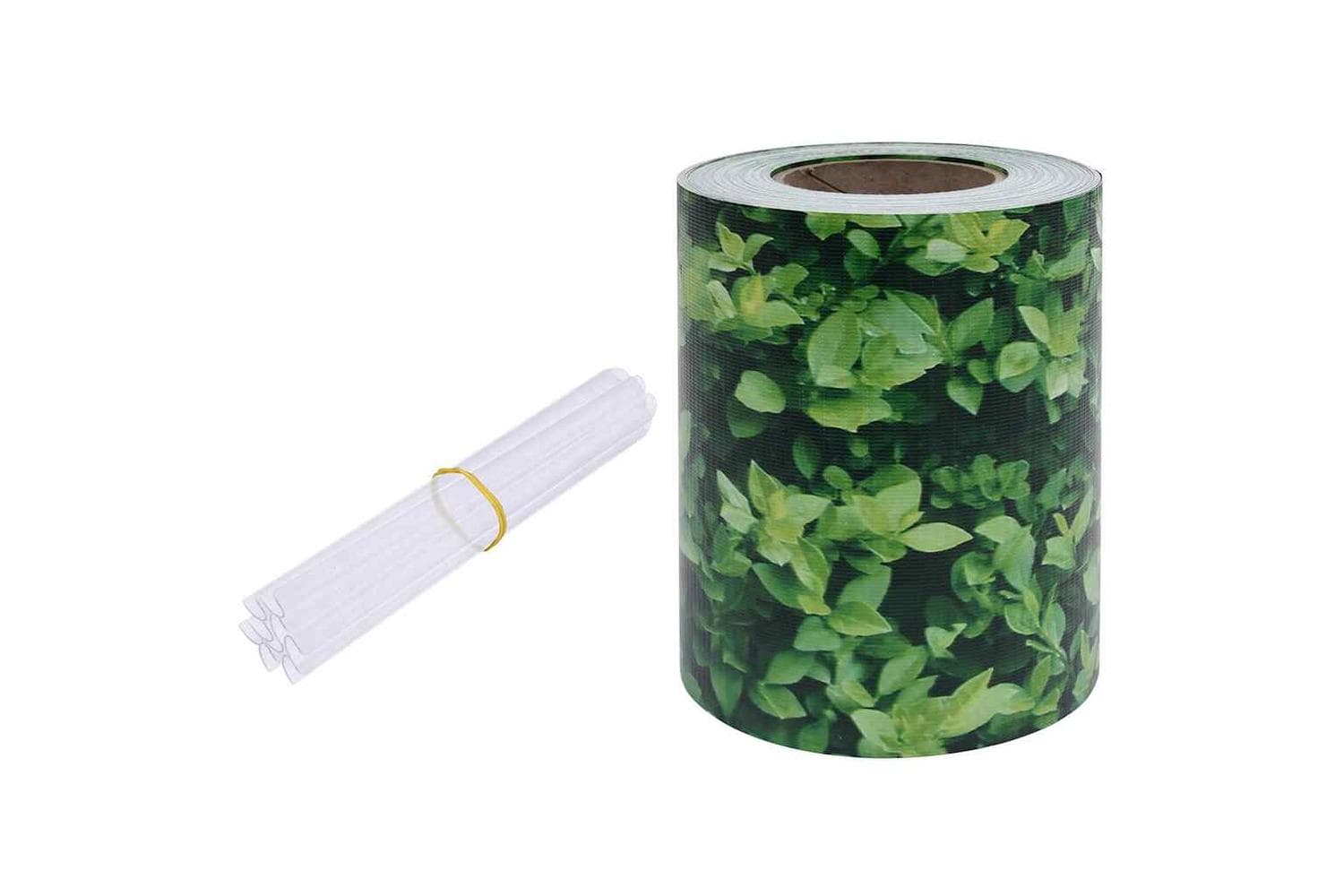 Vidaxl 147850 Garden Privacy Screen Pvc 70x0.19 M Green