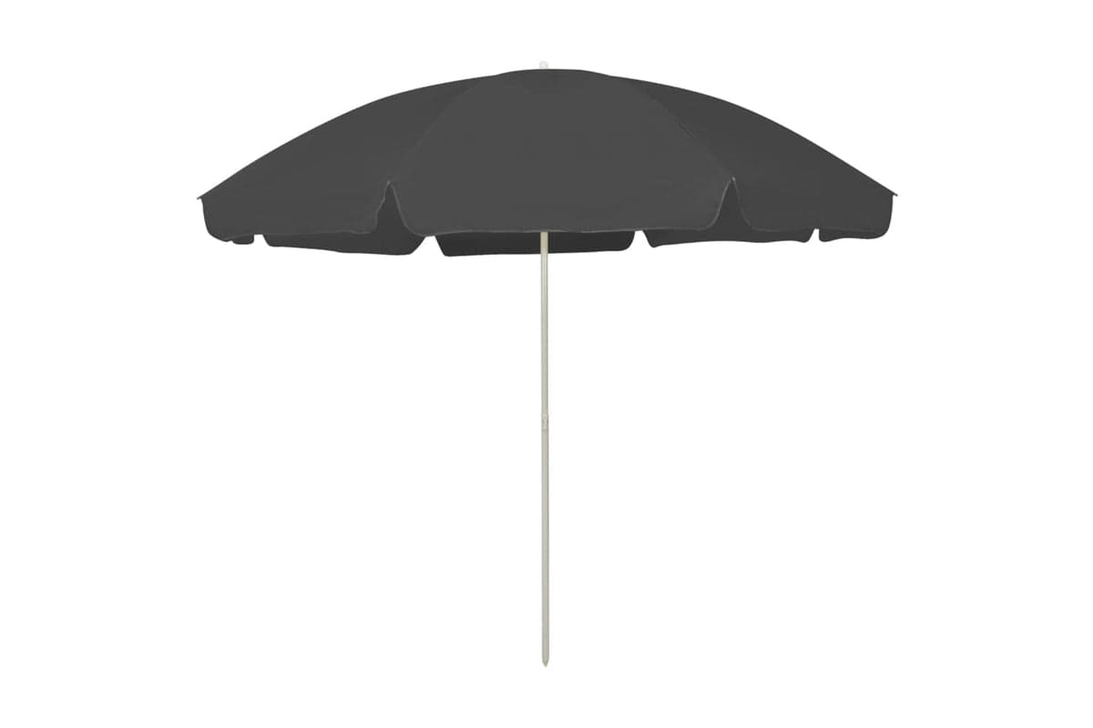 vidaXL 314710 Beach Umbrella Anthracite 300cm