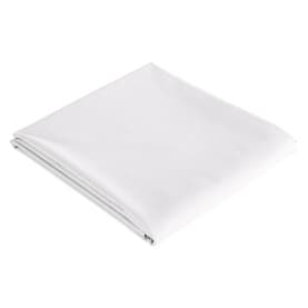 200 Thread Count Percale Flat Sheet White