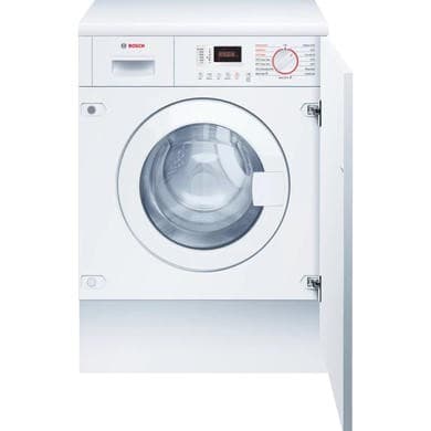 Refurbished Bosch Serie 4 WKD28352GB Integrated 7/4KG 1355 Spin Washer Dryer White