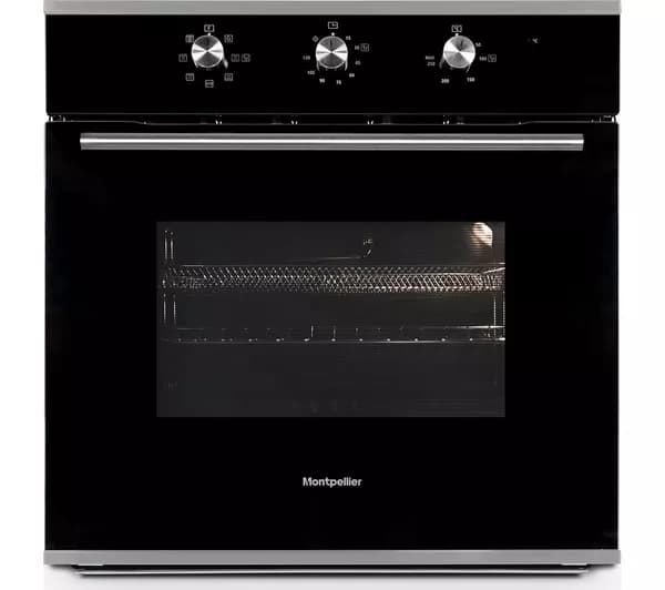 MONTPELLIER AirFry MAFSO60SS Plug-in Electric Oven - Stainless Steel & Black
