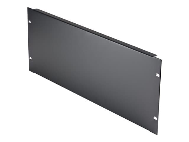 Startech 4U Blank Panel for 19 inch Rack, Rack Mount Blanking Panel for Server/Network Racks & Cabinets, 4RU Rackmount Filler Panel/Spacer/Plates, Sol
