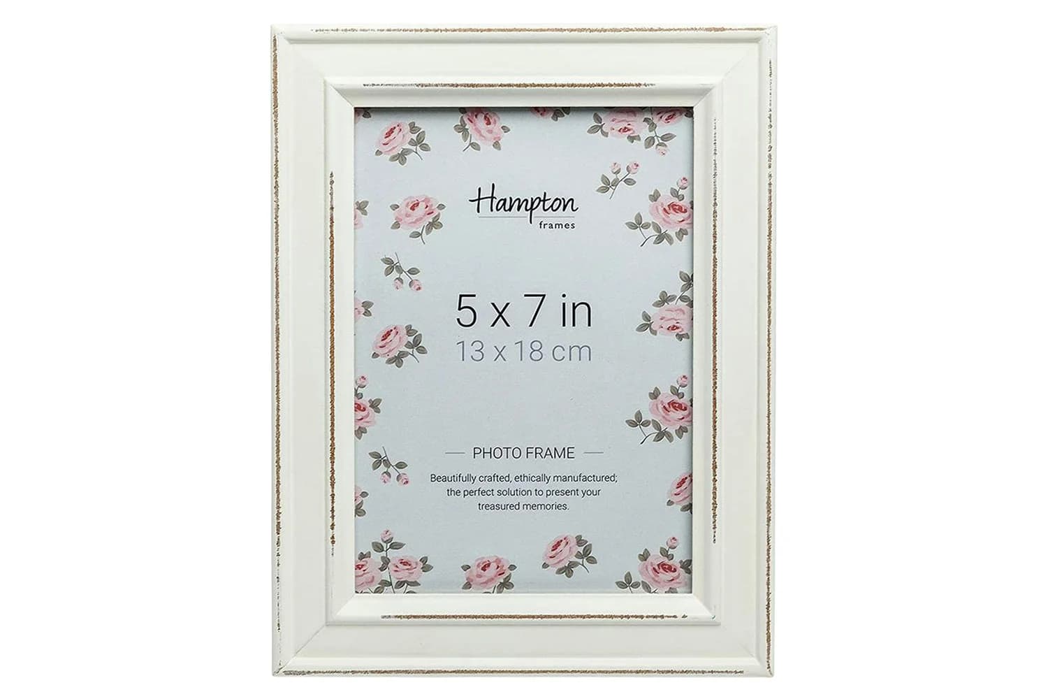 Paloma 5x7" Photo Frame | White