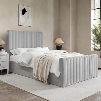 Khloe Upholstered Side-Lift Ottoman Storage Bed