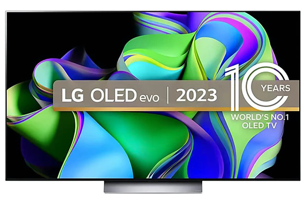 LG OLED48C34LA 48" 4K C3 OLED evo Smart TV – Black