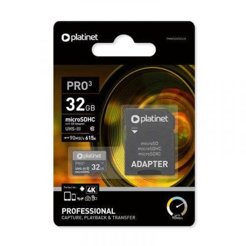 Platinet Micro SD Card U3