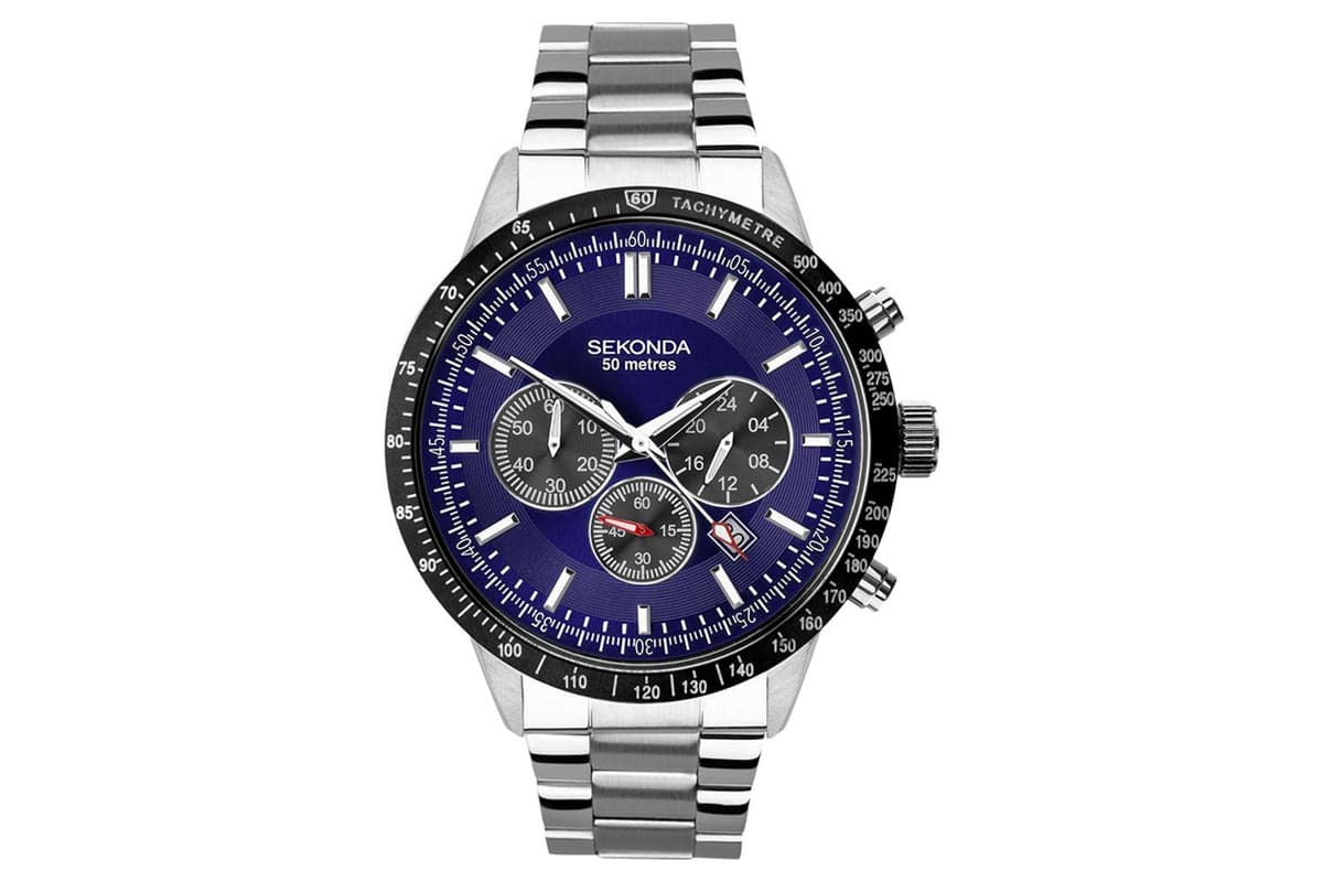 Sekonda Velocity Chronograph Mens Watch | Silver