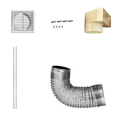 Refurbished electriQ eiQEDKINDD External Ducting Kit for eiQ80INDD & eiQ80INDDF