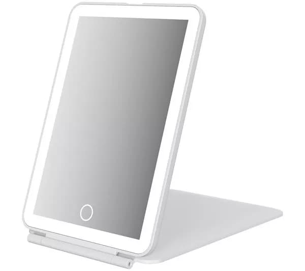 GOJI GLEDMIR26 Rechargeable LED Makeup Mirror - White