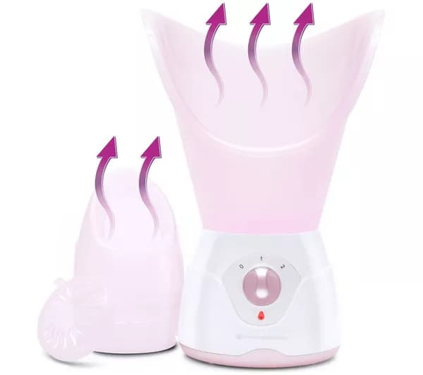 RIO Facial Sauna & Steam Inhaler - Pink