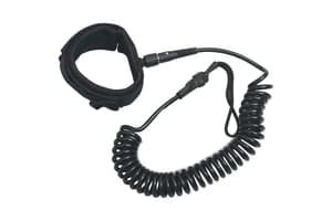 Vidaxl 92205 Sup Coiled Leash Black 10 Inch