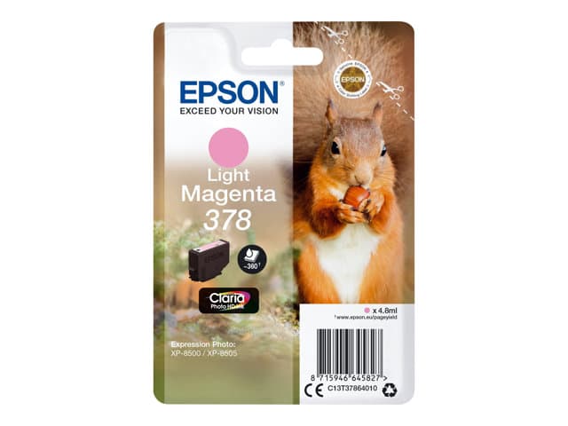 EPSON - 378 - light magenta - original - ink cartridge